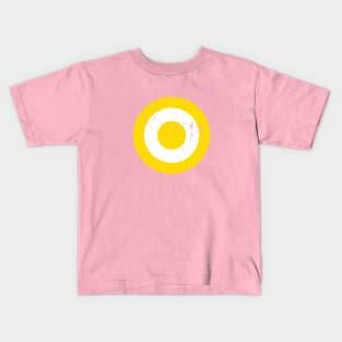 Distressed Saffron and White Roundel Kids T-Shirt